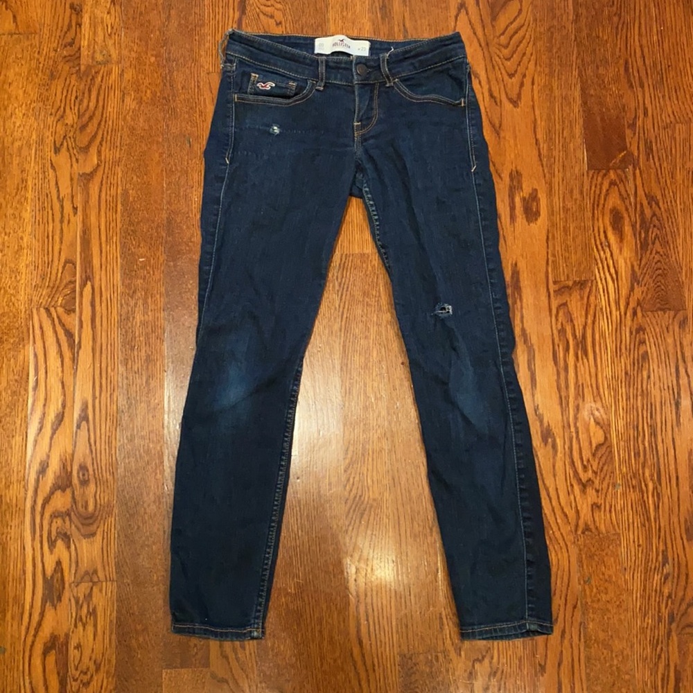 HOLLISTER - PETITE  low rise, skinny jeans